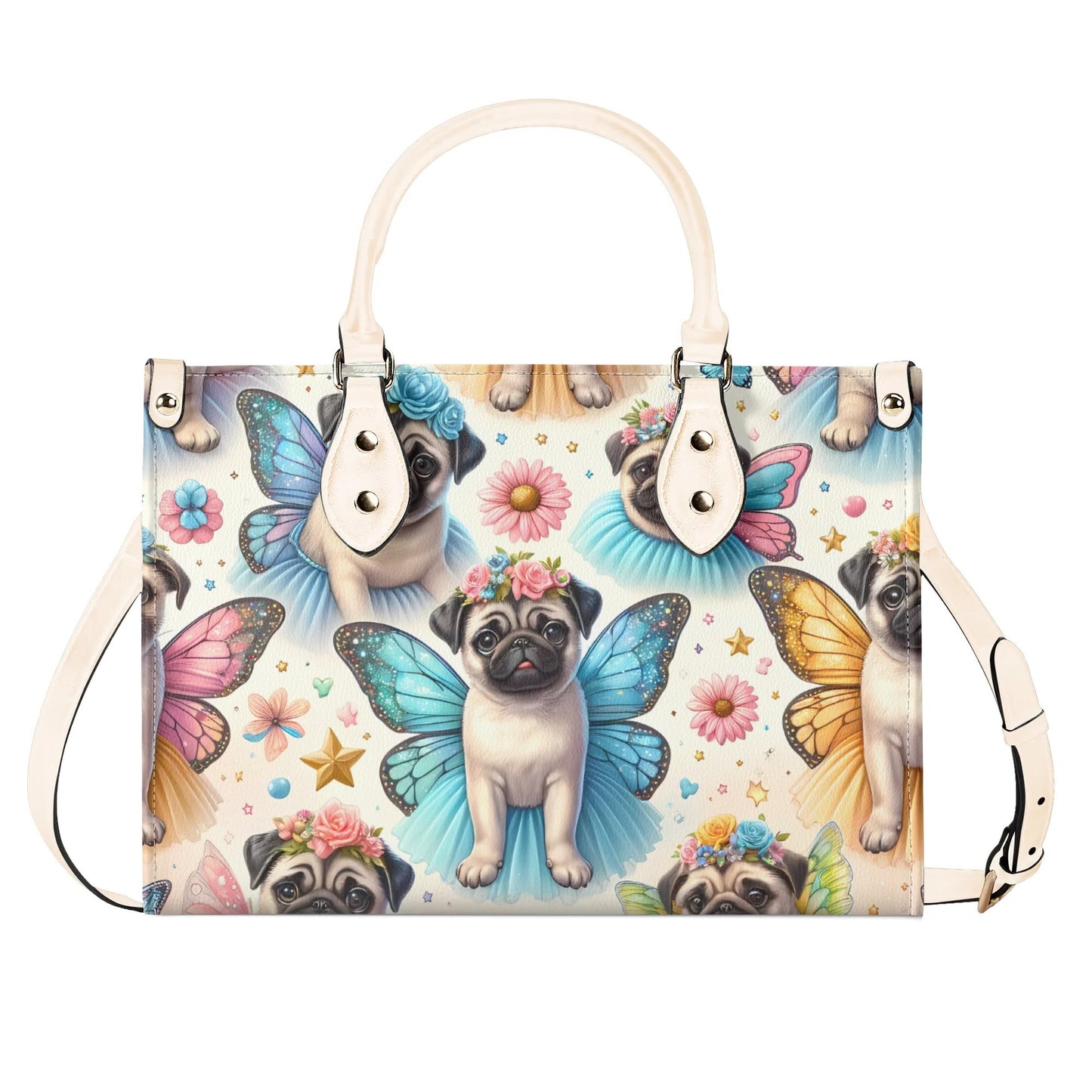 Pug Fairy Handbag