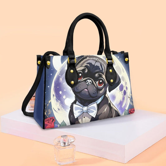 Pug moon purse bag