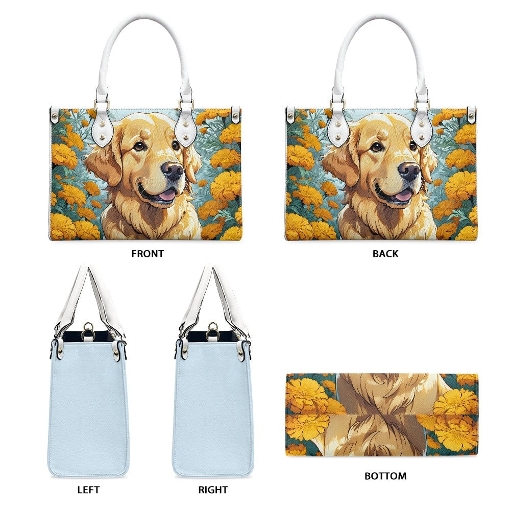 Golden Retriever purse bag