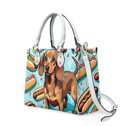 dachshund wennie dog hot dog purse bag