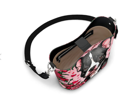 Pitbull Real Nappa Leather Bucket Purse Handmade From London