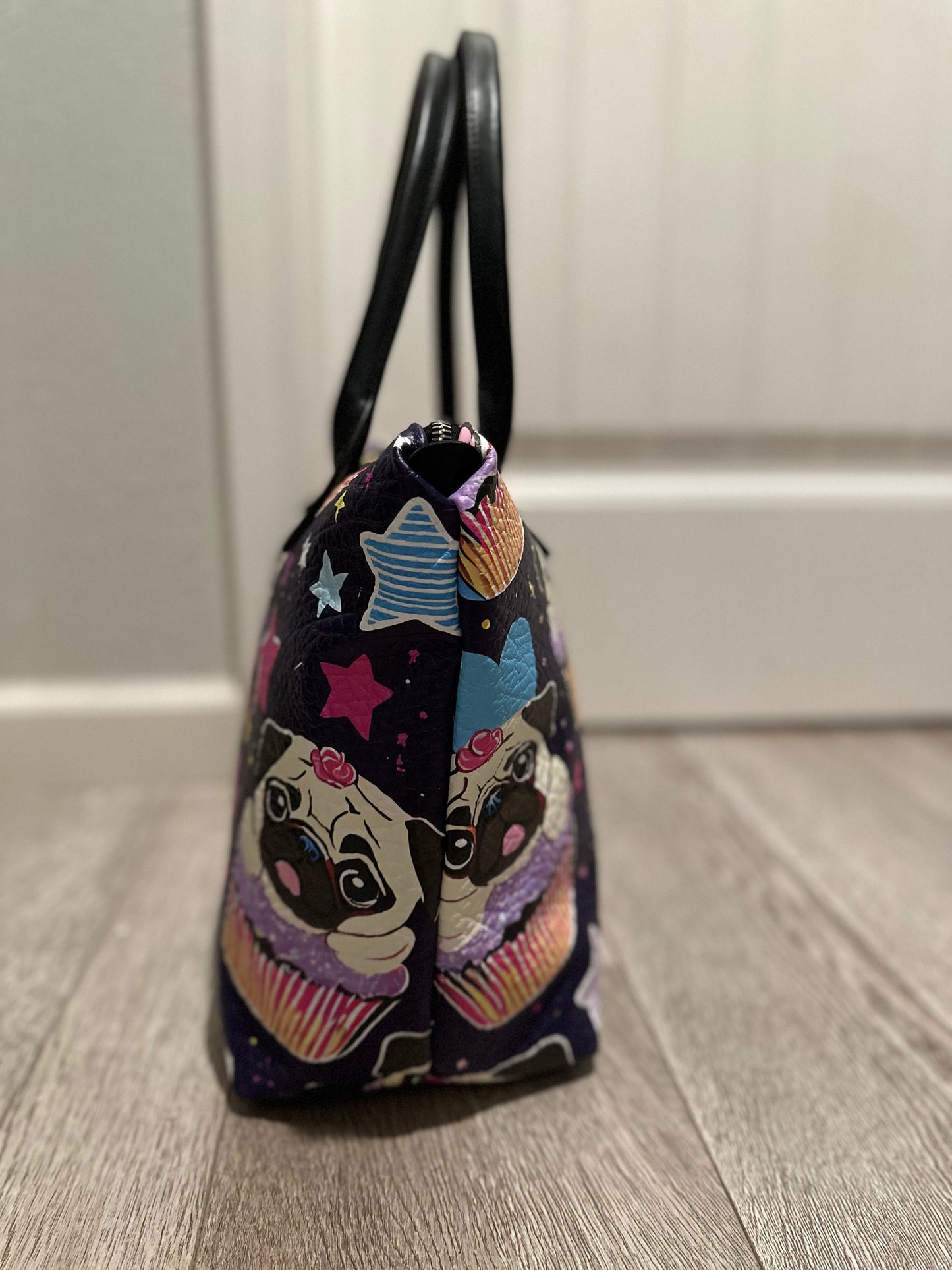 Napa Leather Pug purse