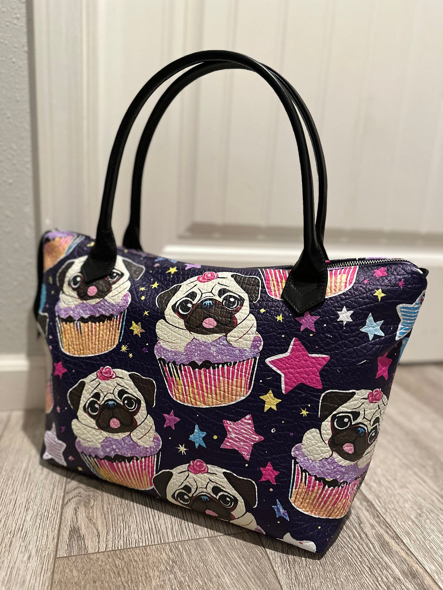 Napa Leather Pug purse