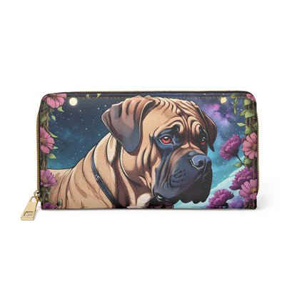 Bull Mastiff Zipper Wallet